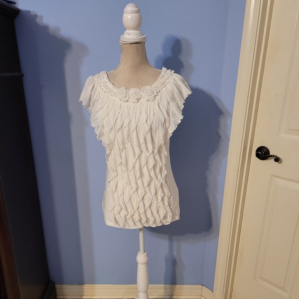 New Directions Small Womens Blouse